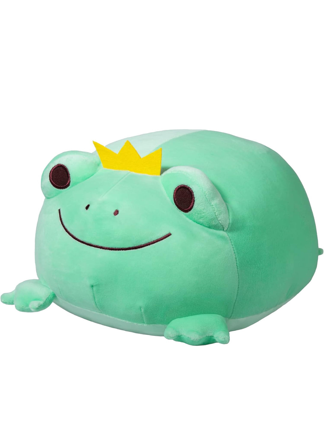 CAZOYEE Super Soft Frog Plush Stuffed Animal Hugging Pillow