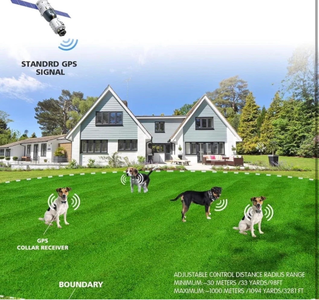 JustPet Wireless Dog Fence GPS Pet Containment System