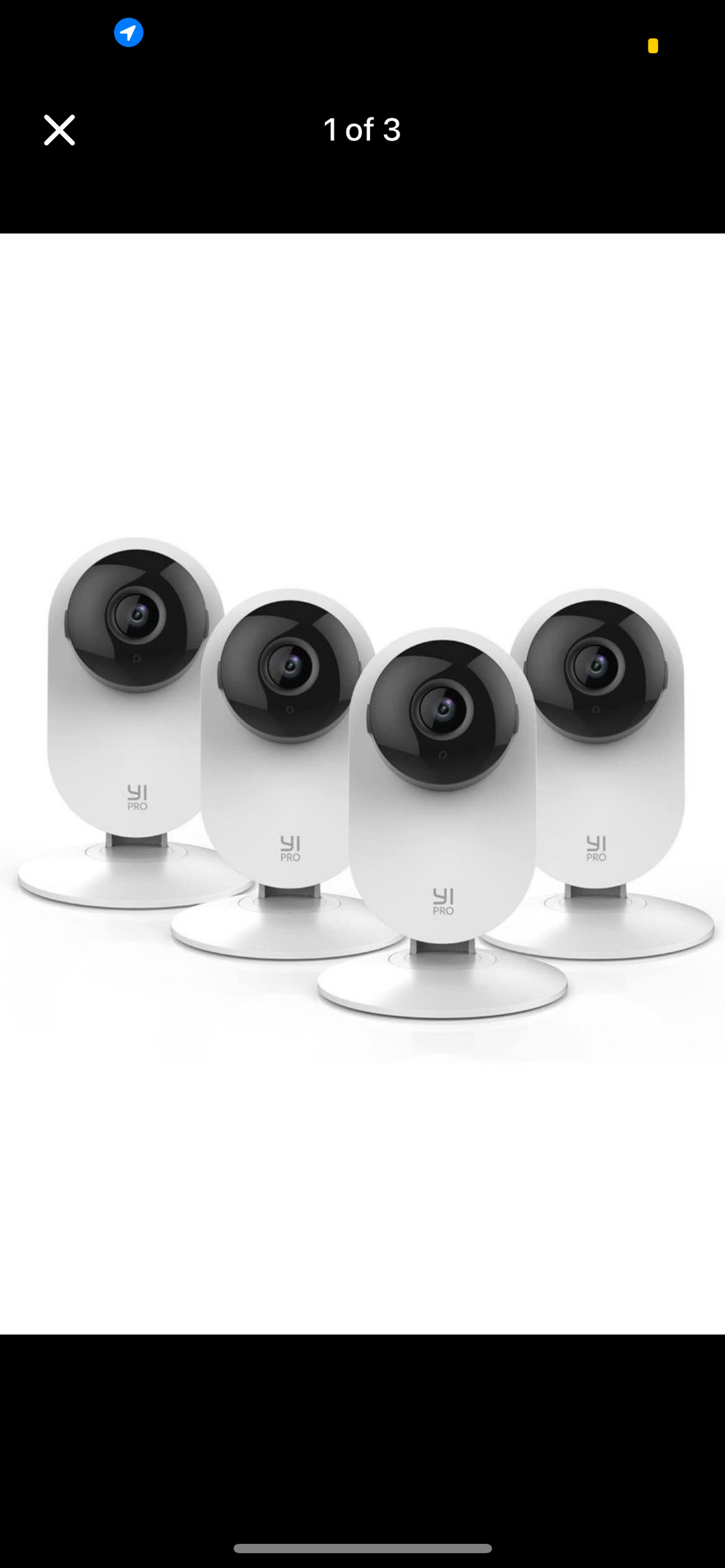 Cinnado 2K Home Security Cameras-2.4Ghz WiFi Indoor Camera with 360° Motion Detection, 2 Day Audio