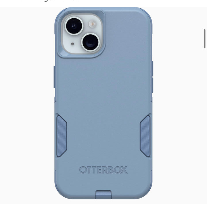 OtterBox iPhone 15 Commuter Series Case - Crisp Denim (Blue)