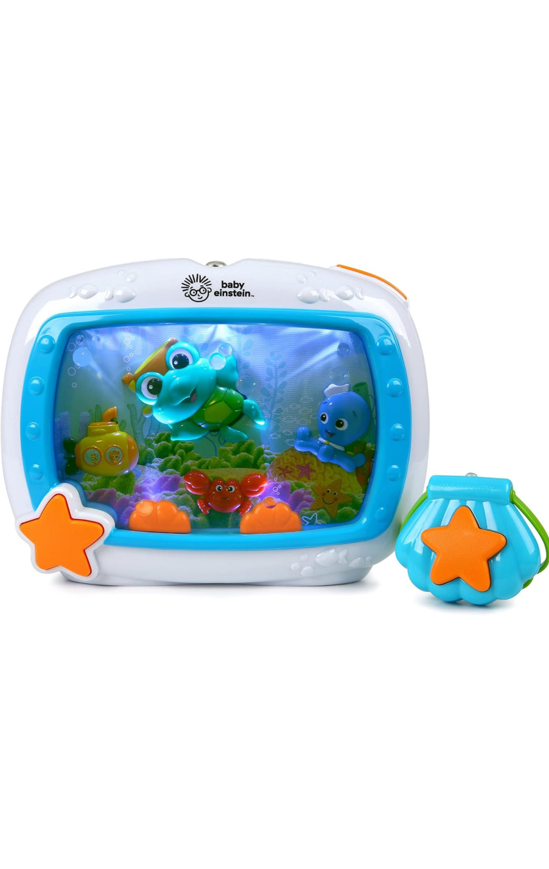 Baby Einstein Sea Dreams Soother Musical Crib Toy and Sound Machine