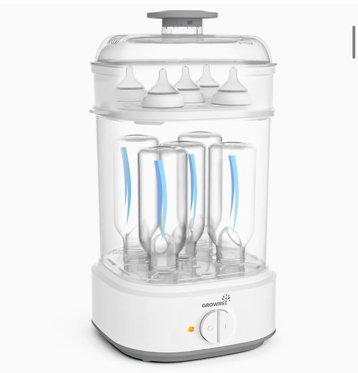 GROWNSY Baby Bottle Steam Sterilizer