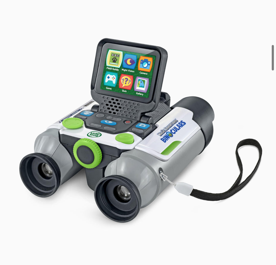 LeapFrog Magic Adventures Binoculars with Screen Capture, Night Vision for Kids Ages 4 and up