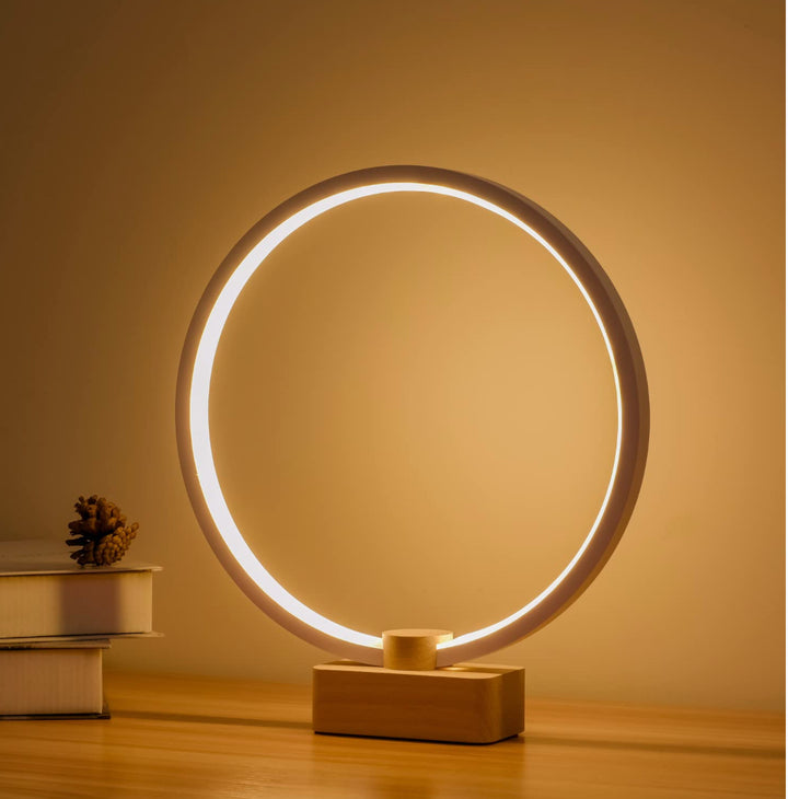 Lonrisway LED Wood Table Lamp