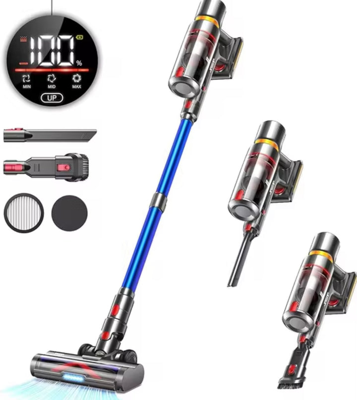 JASTIP Cordless Vacuum Cleaner with LED Touch Screen