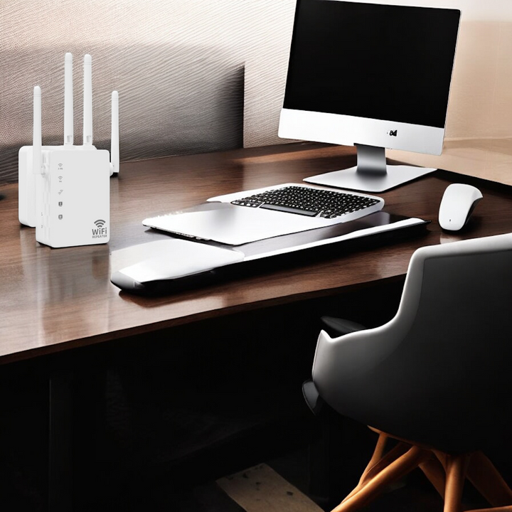 Aooepu WiFi Extenders Signal Booster for Home Long Range Up to 12880 sq. ft & 105 Devices