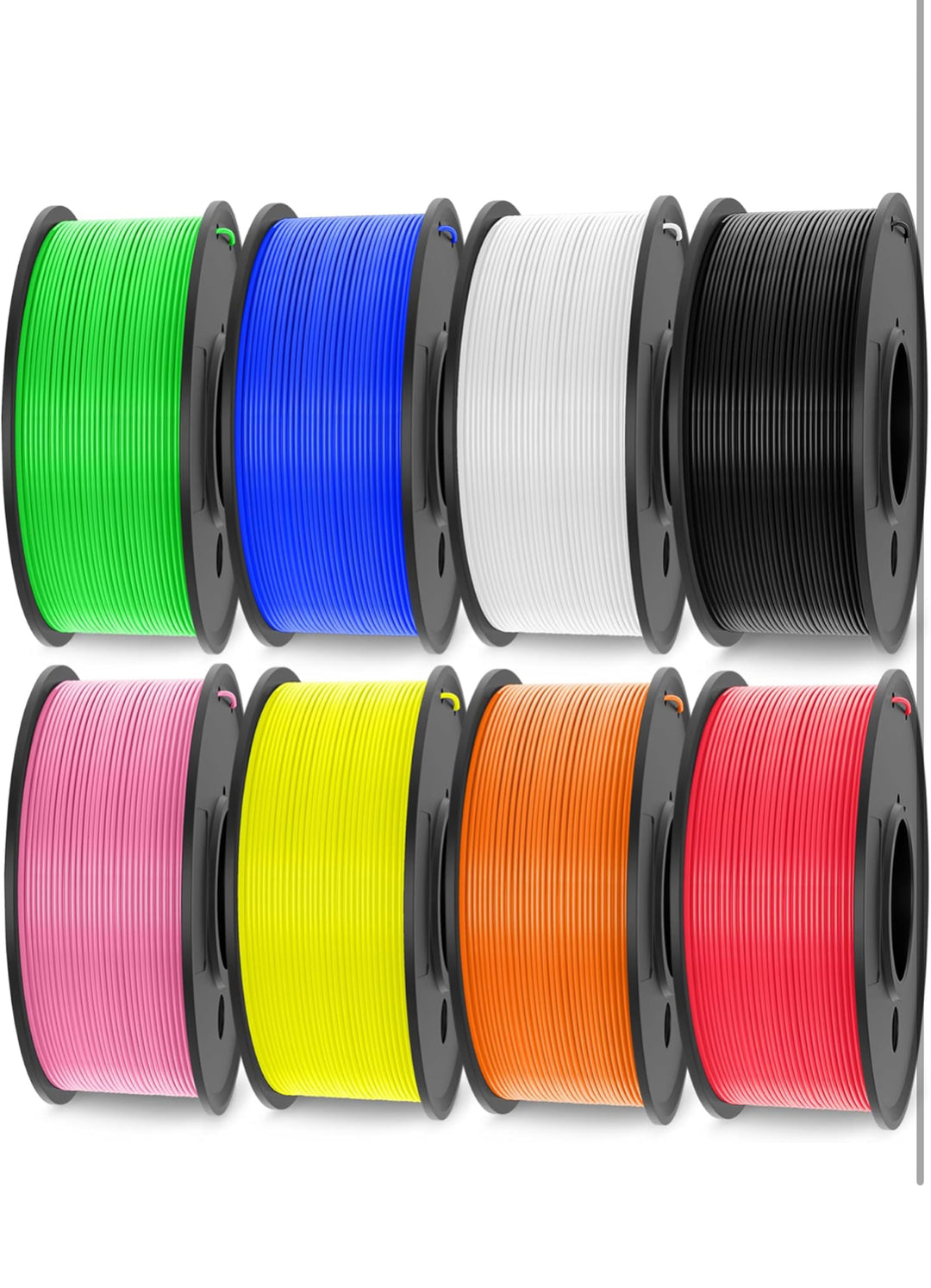 SUNLU 250g PLA Filament 1.75mm Bundle,3D Printer Filament