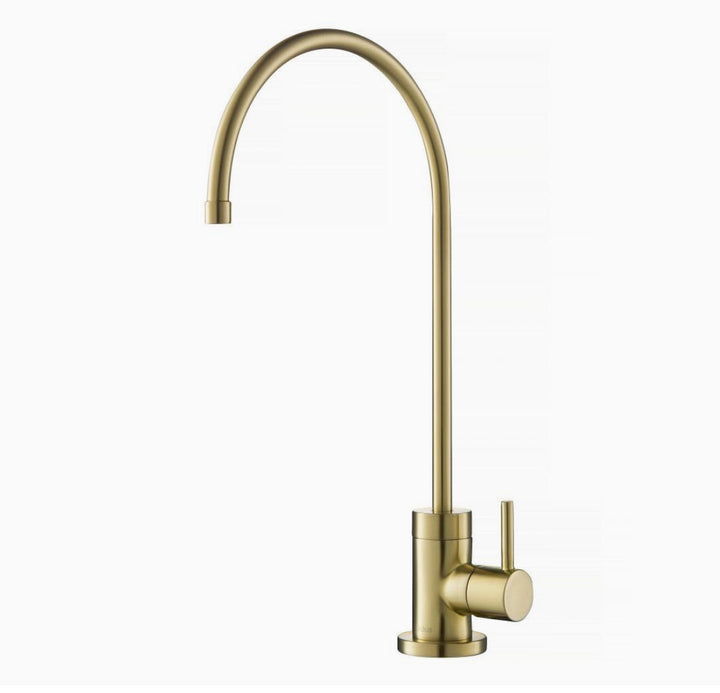 Kraus Purita 100% Lead-Free Kitchen Water Filter Faucet in Spot Free Antique Champagne Bronze, FF-100SFACB