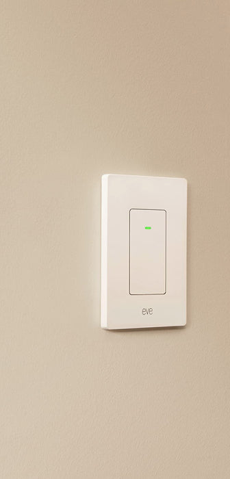 Eve Light Switch – Connected Wall Switch (Apple HomeKit)