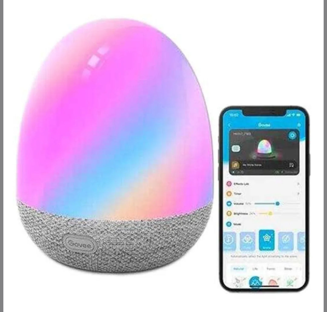 Govee RGBIC Night Light, Sound Machine, Bluetooth Speaker