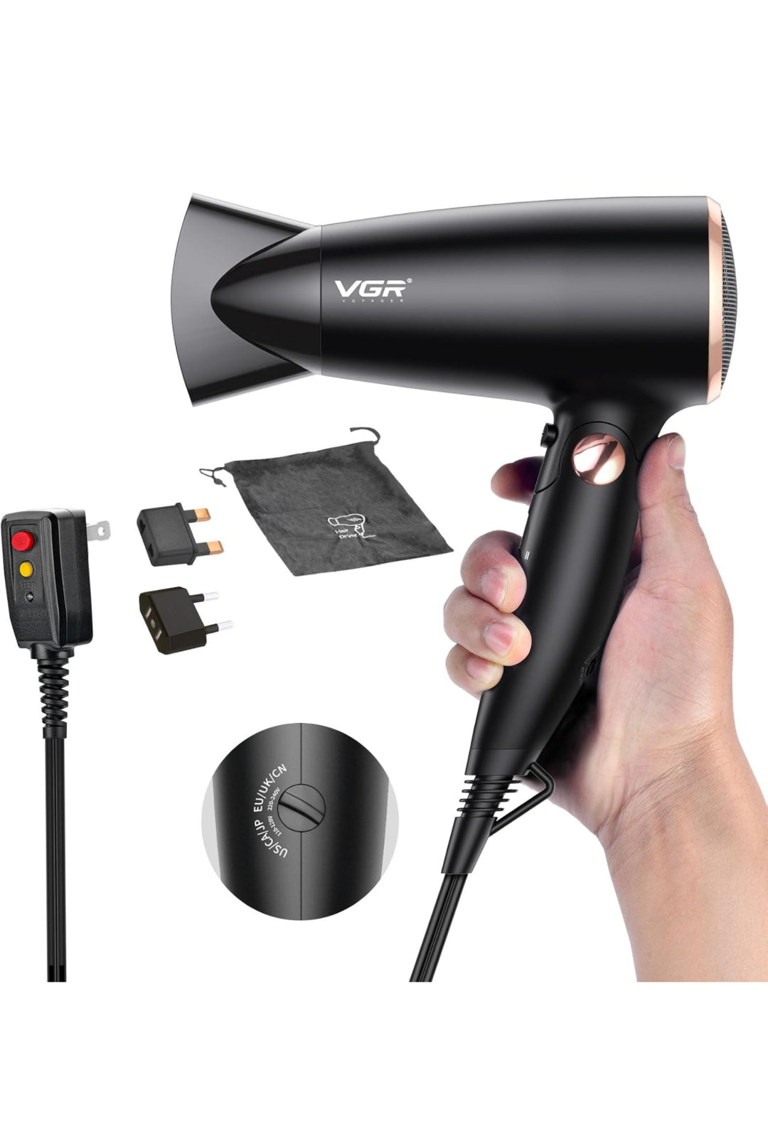 VGR V439 Travel Hair Dryer