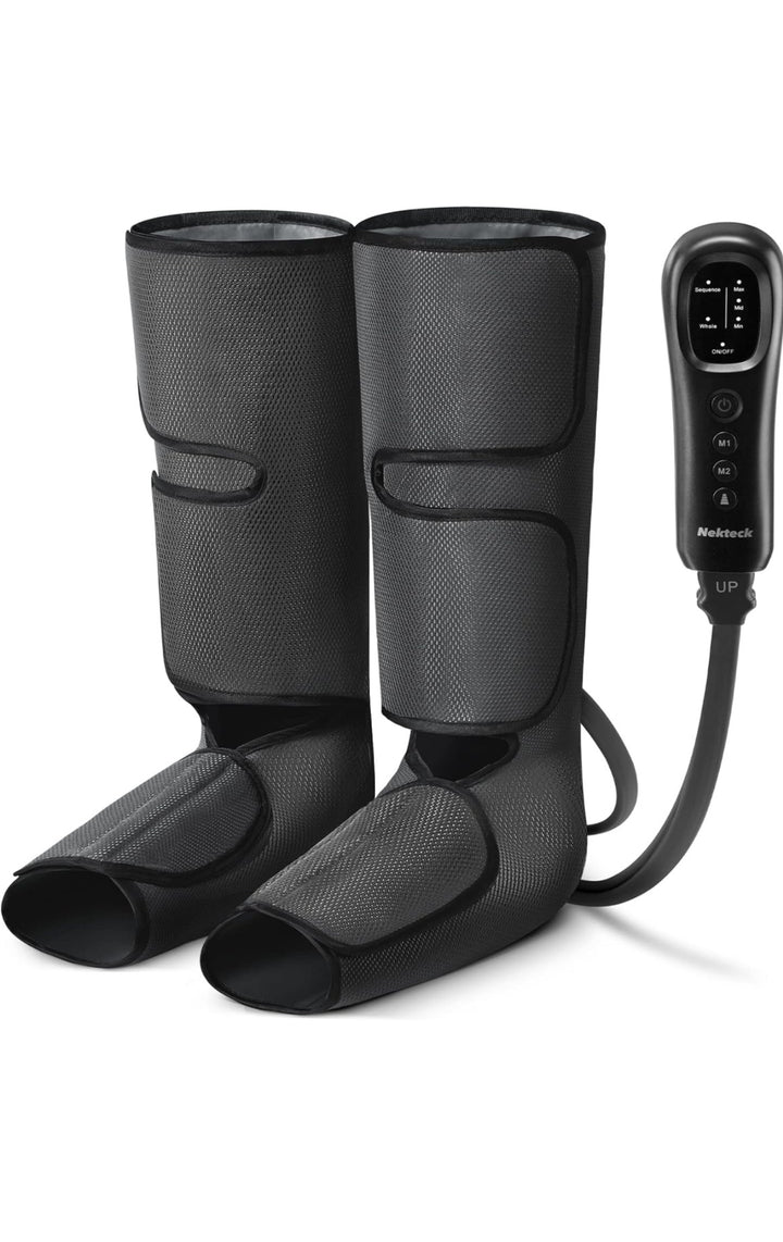 Nekteck Leg Massager with Air Compression for Circulation and Relaxation