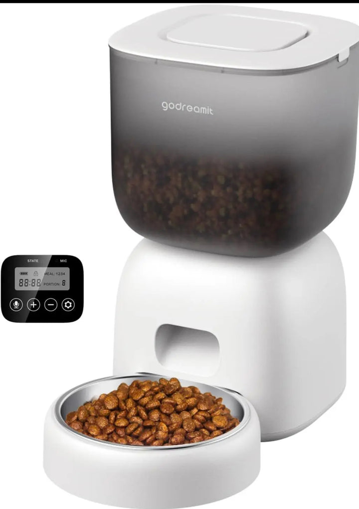 GODREAMIT Automatic Food Dispenser for Small to Medium Breed Pets