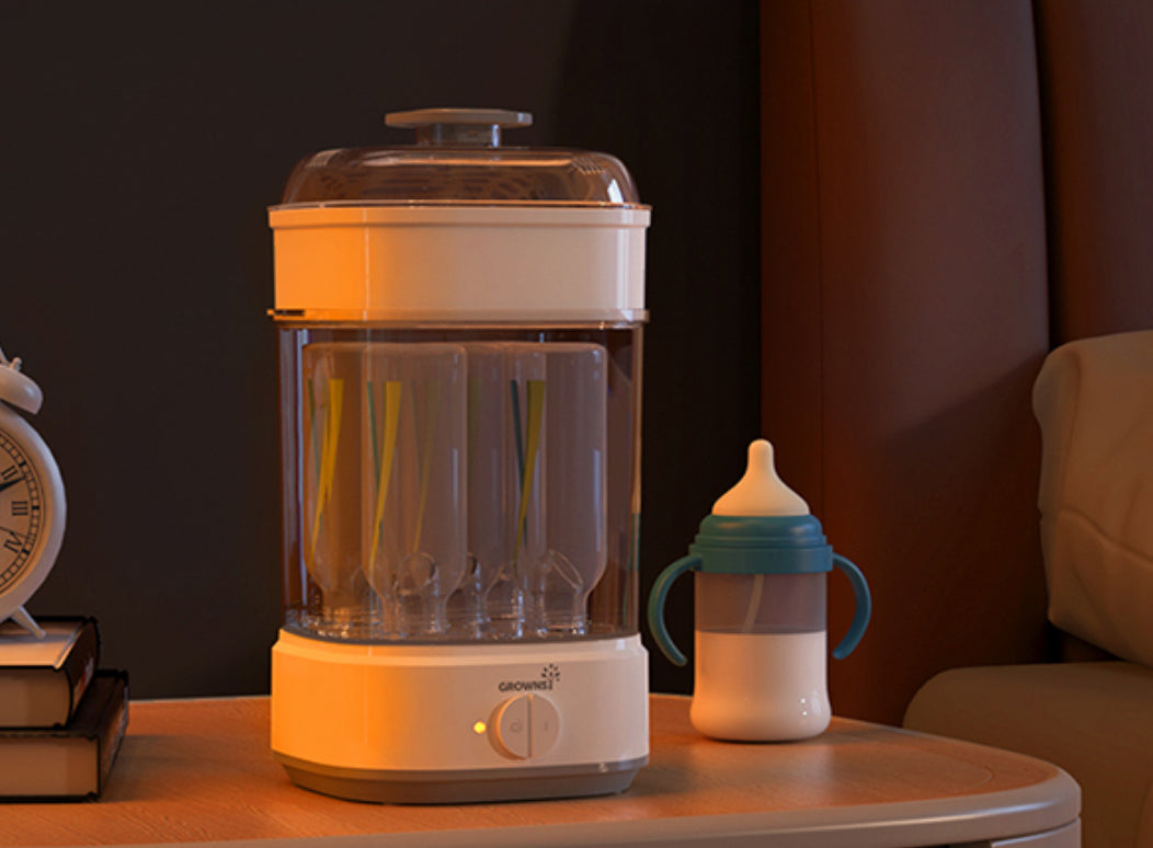 GROWNSY Baby Bottle Steam Sterilizer