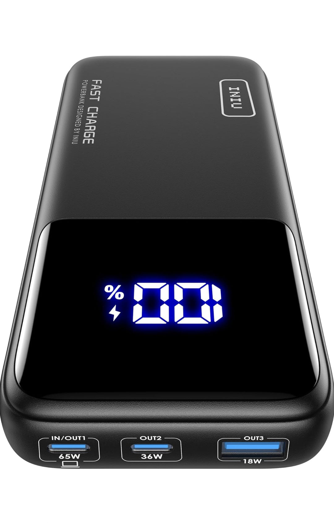 INIU Power Bank, 20000mAh 65W USB C Portable Charger