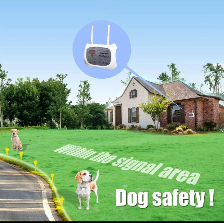 JustPet Wireless Dog Fence Electric Pet Containment System