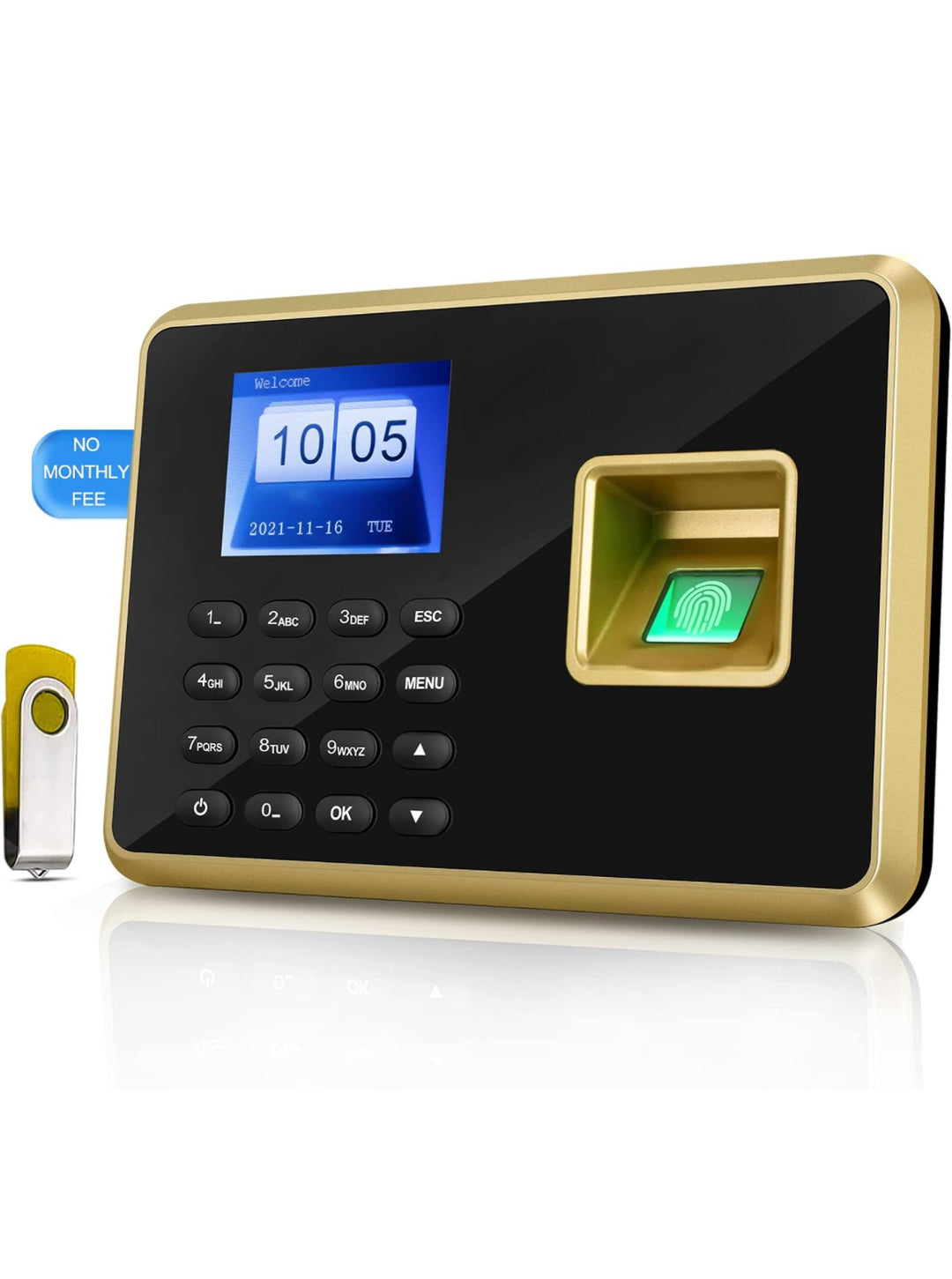 Jian Boland Fingerprint Time Clocks for Employees