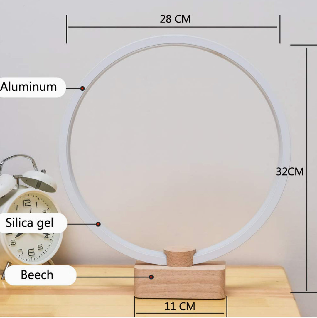 Lonrisway LED Wood Table Lamp