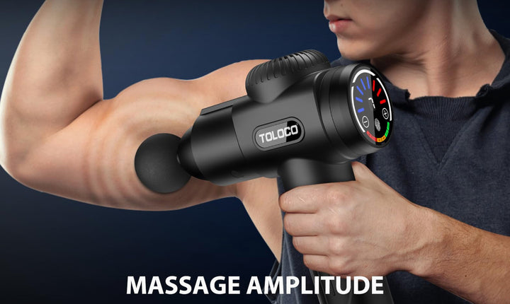 TOLOCO Massage Gun, Deep Tissue Back Massage