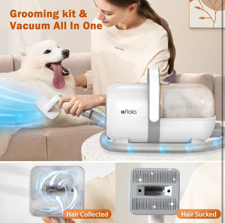 Afloia Dog Grooming Vacuum & Kit