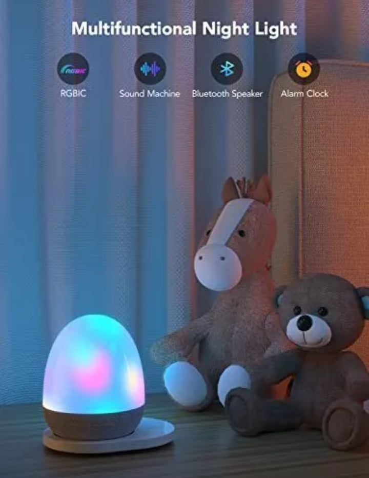 Govee RGBIC Night Light, Sound Machine, Bluetooth Speaker