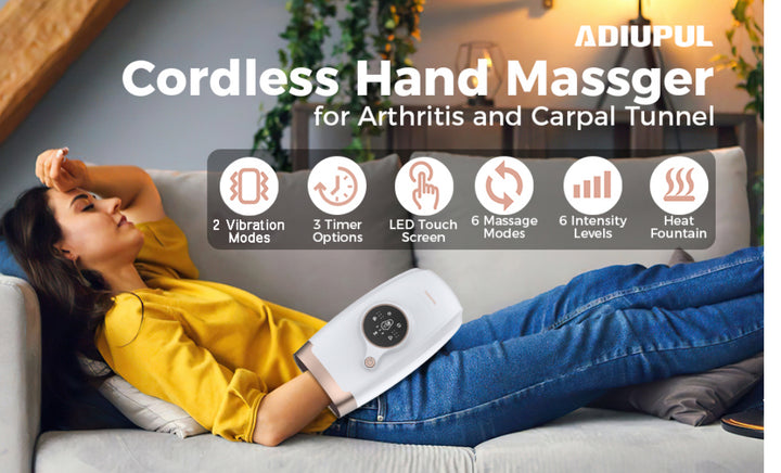 Adiupul Hand Massager with Heat