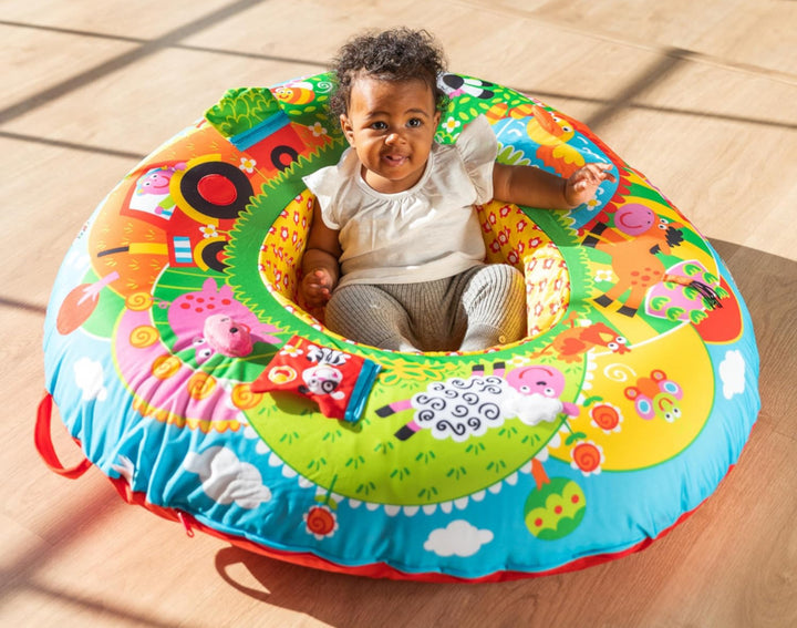 Galt Toys, Playnest - Farm, Baby Activity Center & Floor Seat