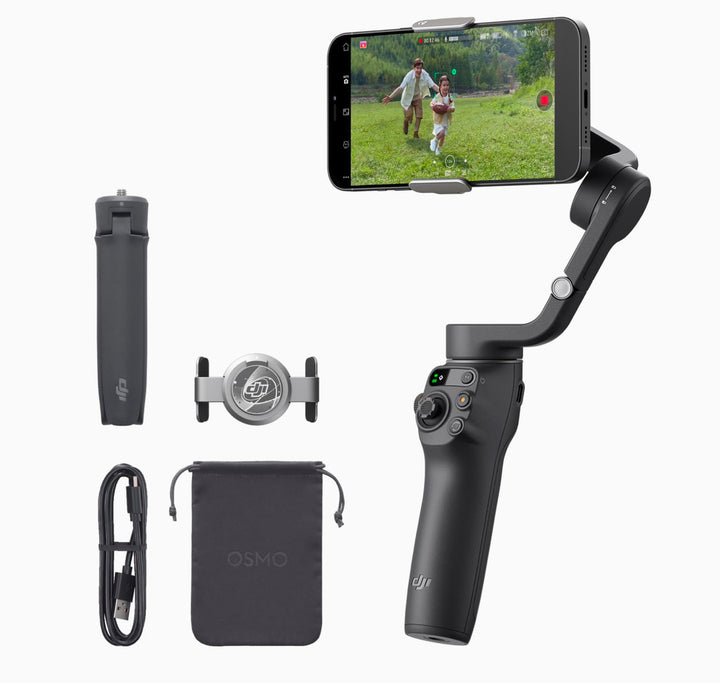 DJI Osmo Mobile 6 Gimbal Stabilizer for Smartphones, 3-Axis Phone Gimbal