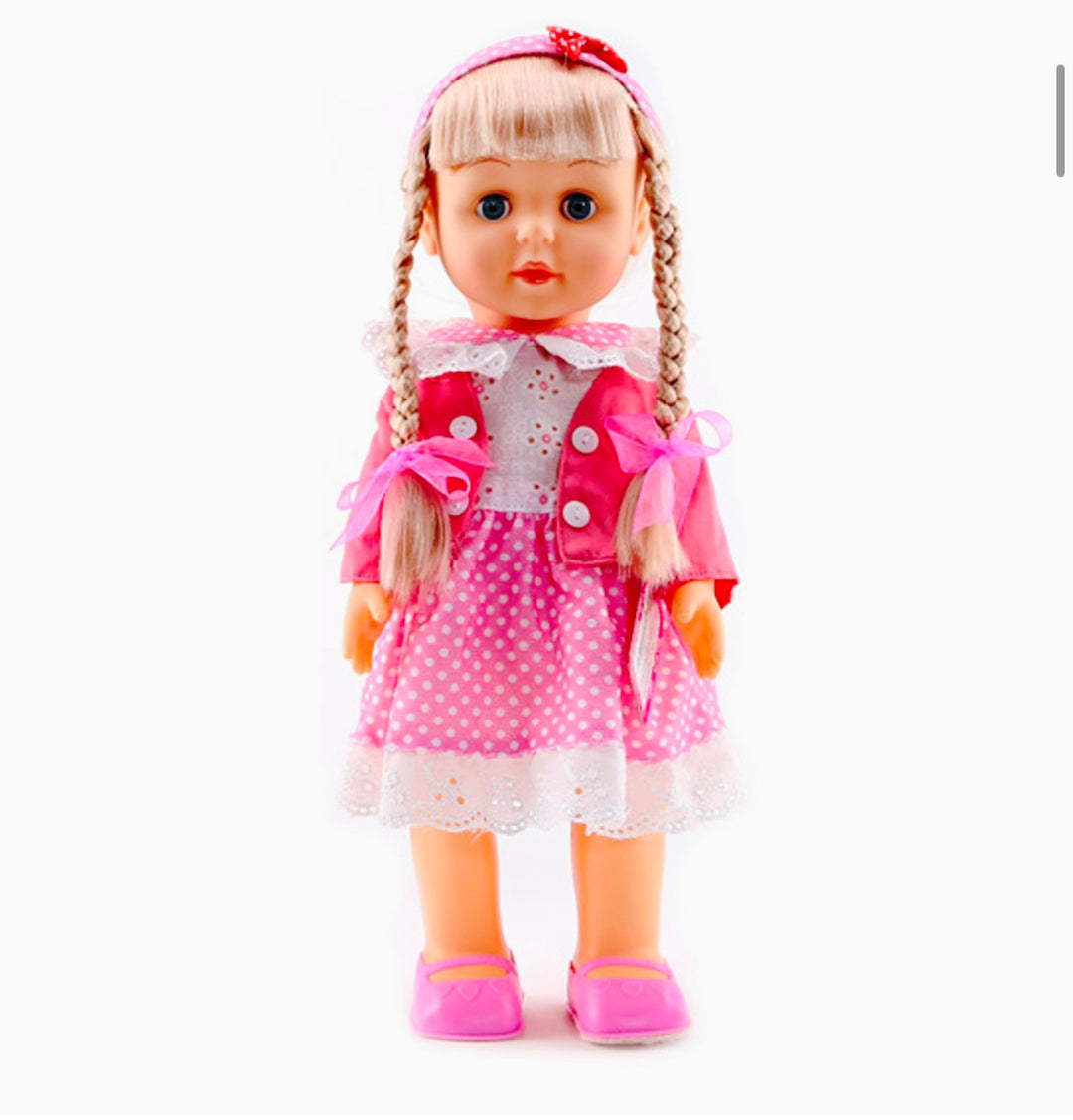 NST Gifts Belinda Walking Interactive Doll 17”