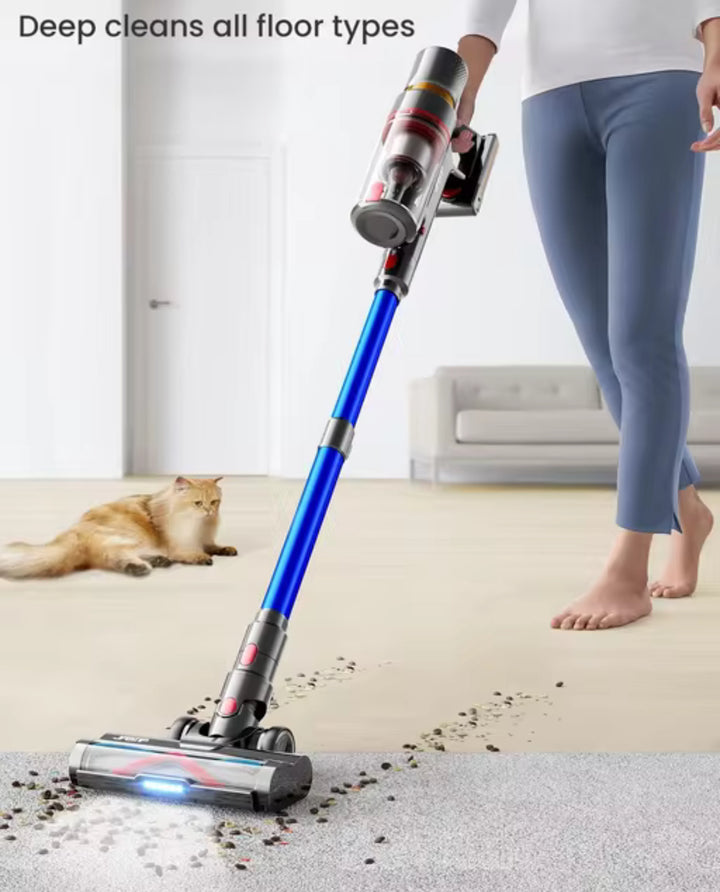 JASTIP Cordless Vacuum Cleaner with LED Touch Screen