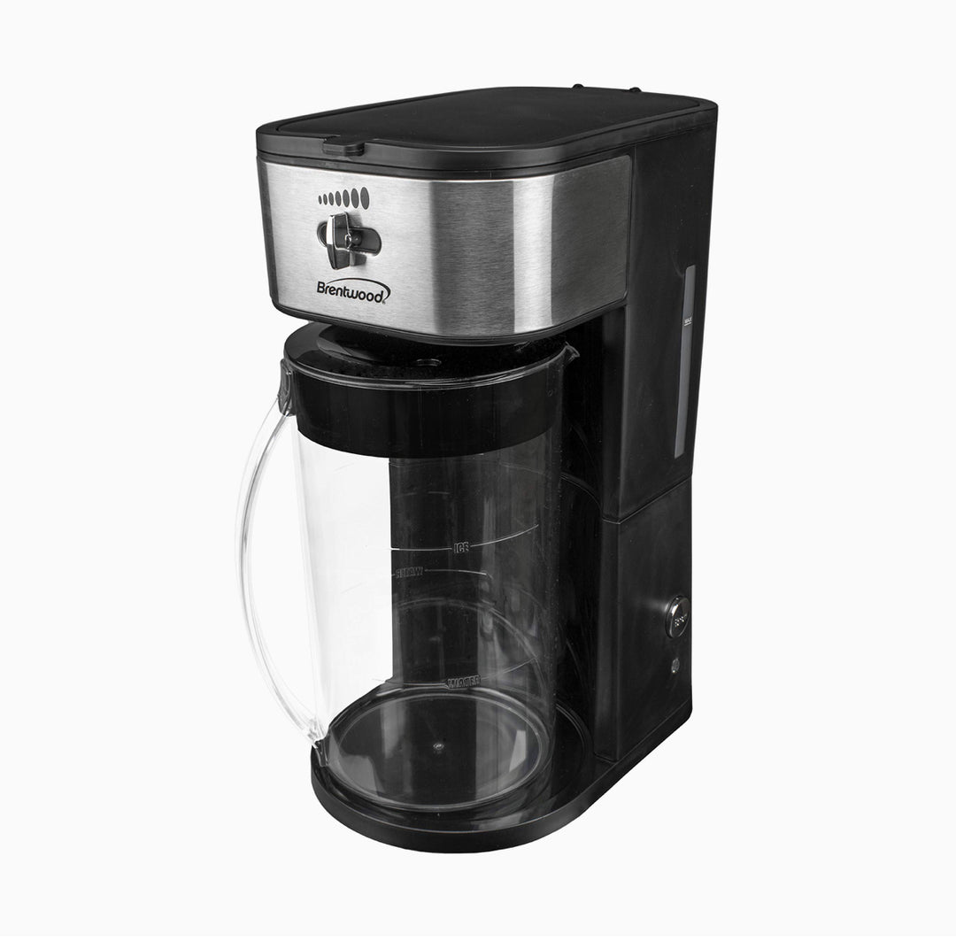 Brentwood Iced Tea and Coffee Maker with 64 Ounce Pitcher, Black