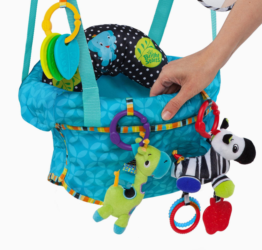 Bright Starts Bounce 'n Spring Deluxe Door Jumper for Baby with Adjustable Strap