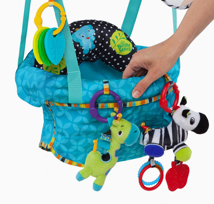 Bright Starts Bounce 'n Spring Deluxe Door Jumper for Baby with Adjustable Strap