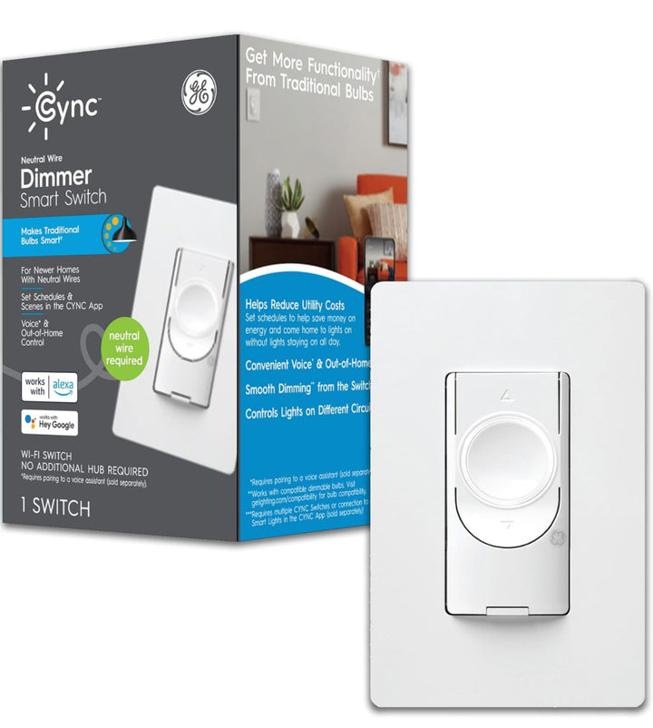 GE CYNC Smart Dimmer Light Switch