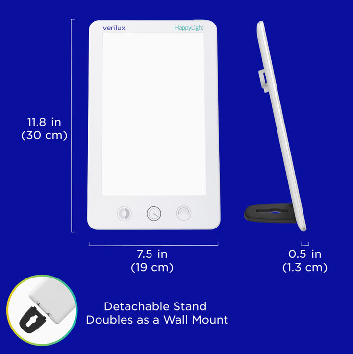 Verilux® HappyLight® Lumi Plus - Light Therapy Lamp