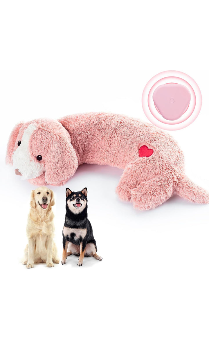 Moropaky Heartbeat Toy Puppy for Dog Calming Aid