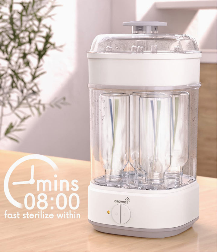 GROWNSY Baby Bottle Steam Sterilizer